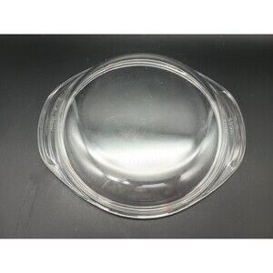 VINTAGE Clear Glass PYREX 684-C-3 Oval LID ONLY